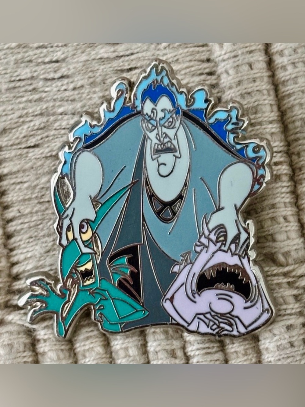 DISNEY 2010 Hercules Hades, Pain, & Panic "Villains & Sidekicks" Pin